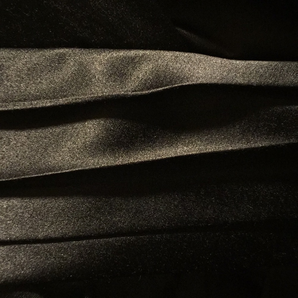 Black Formal Strapless Mini Dress with Bow Size 13 - Picture 10 of 10